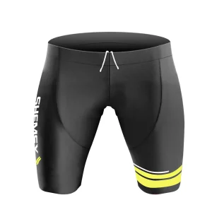 Cuissard cycliste femme sans bretelles Neoline Jaune Fluo